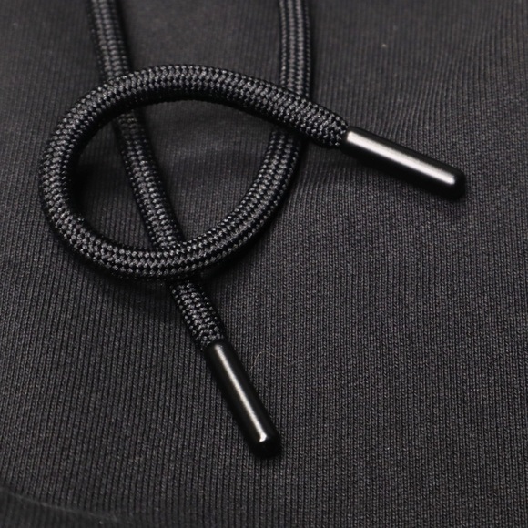 Coach Hoodie NWT Pullover Men's Black Signature Tape Organic Blend C5231 Size S - Picture 8 of 12